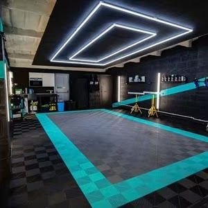 Garage flooring system in Dubai — real project photo