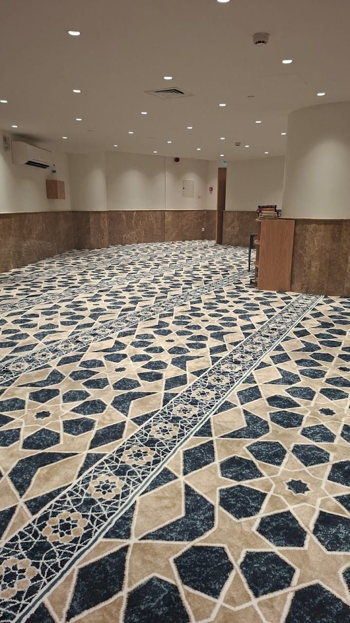 Mosque carpet supplied and fitted in Dubai — real photo
